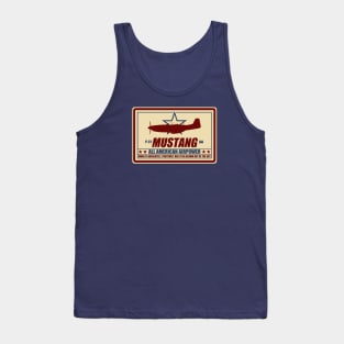 P-51 Mustang Tank Top